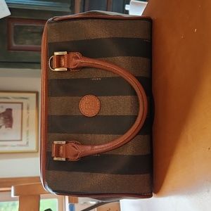 Vintage fendi Frame Boston bag